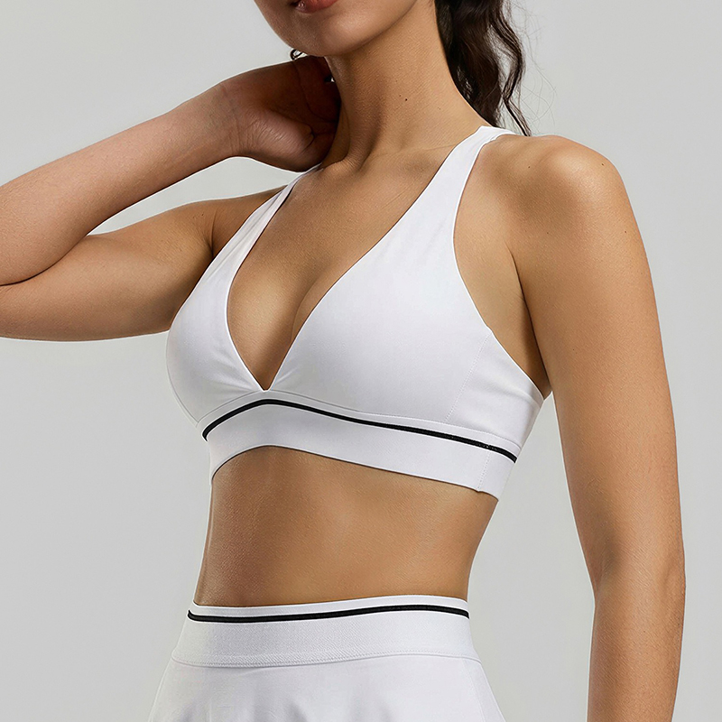 Sports Bra Racerback - Modische Yoga-BHs im amerikanischen Stil für