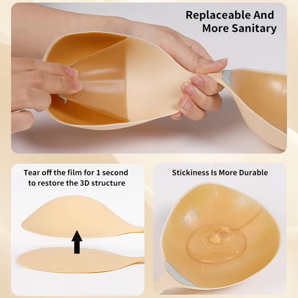Silikon-Klebe-BH zur Bruststra – Backless Bra Sticky Bewertung und Preis