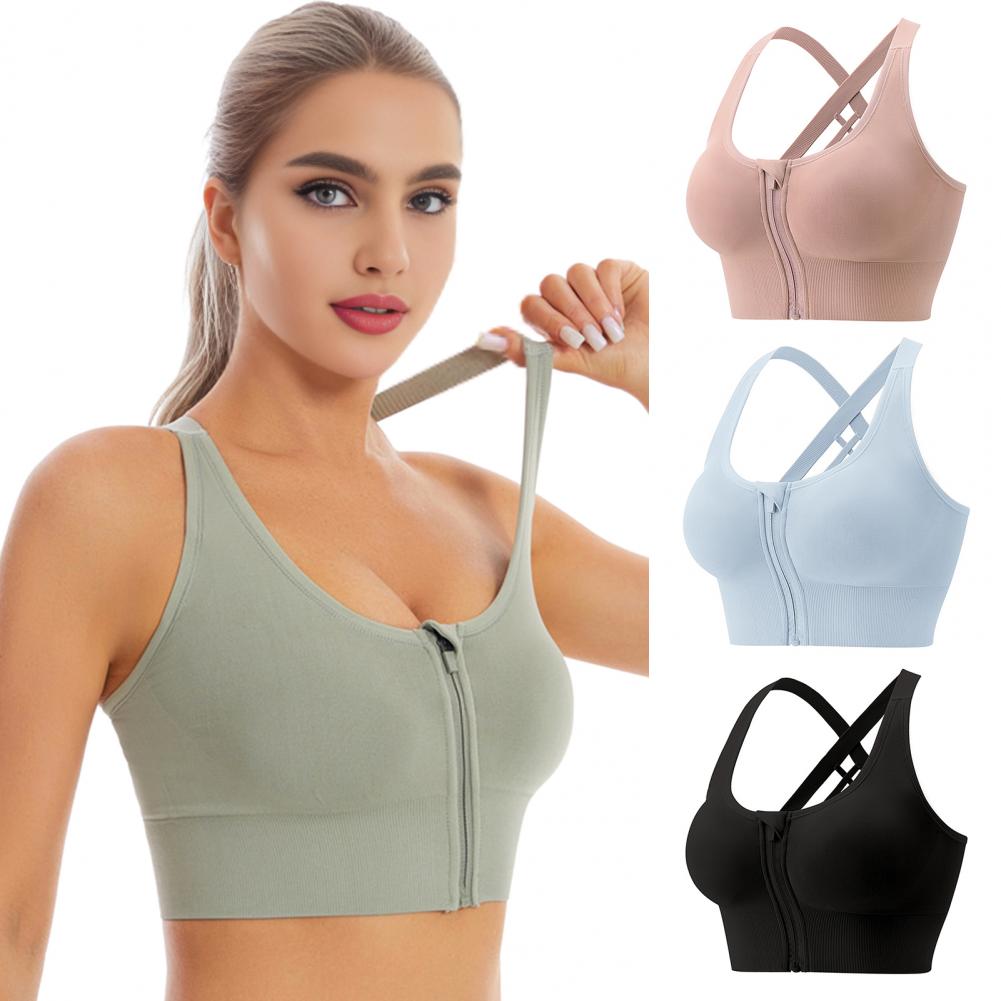 Sport-BH mit Reißverschluss vo – Sports Bra Racerback Bewertung und Preis