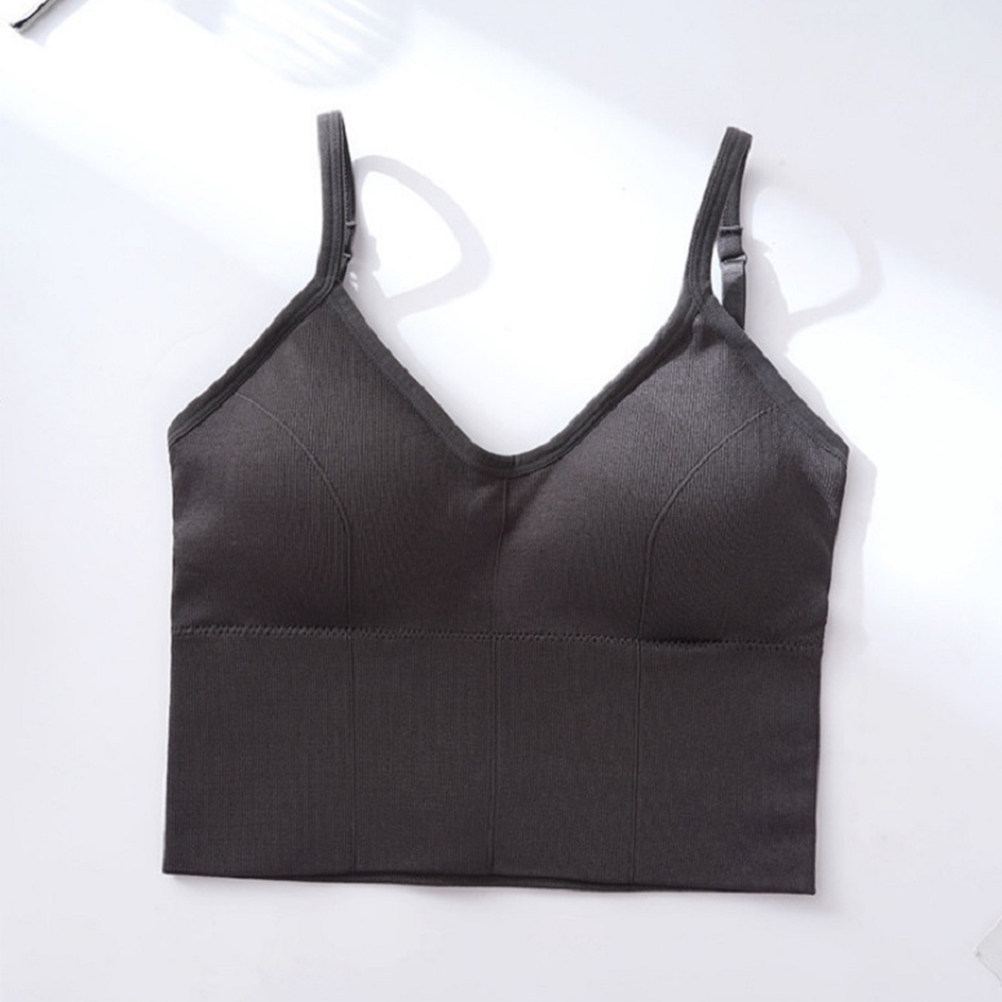 1 Stück kabelloser, nahtloser  – Sports Bra Racerback Bewertung und Preis
