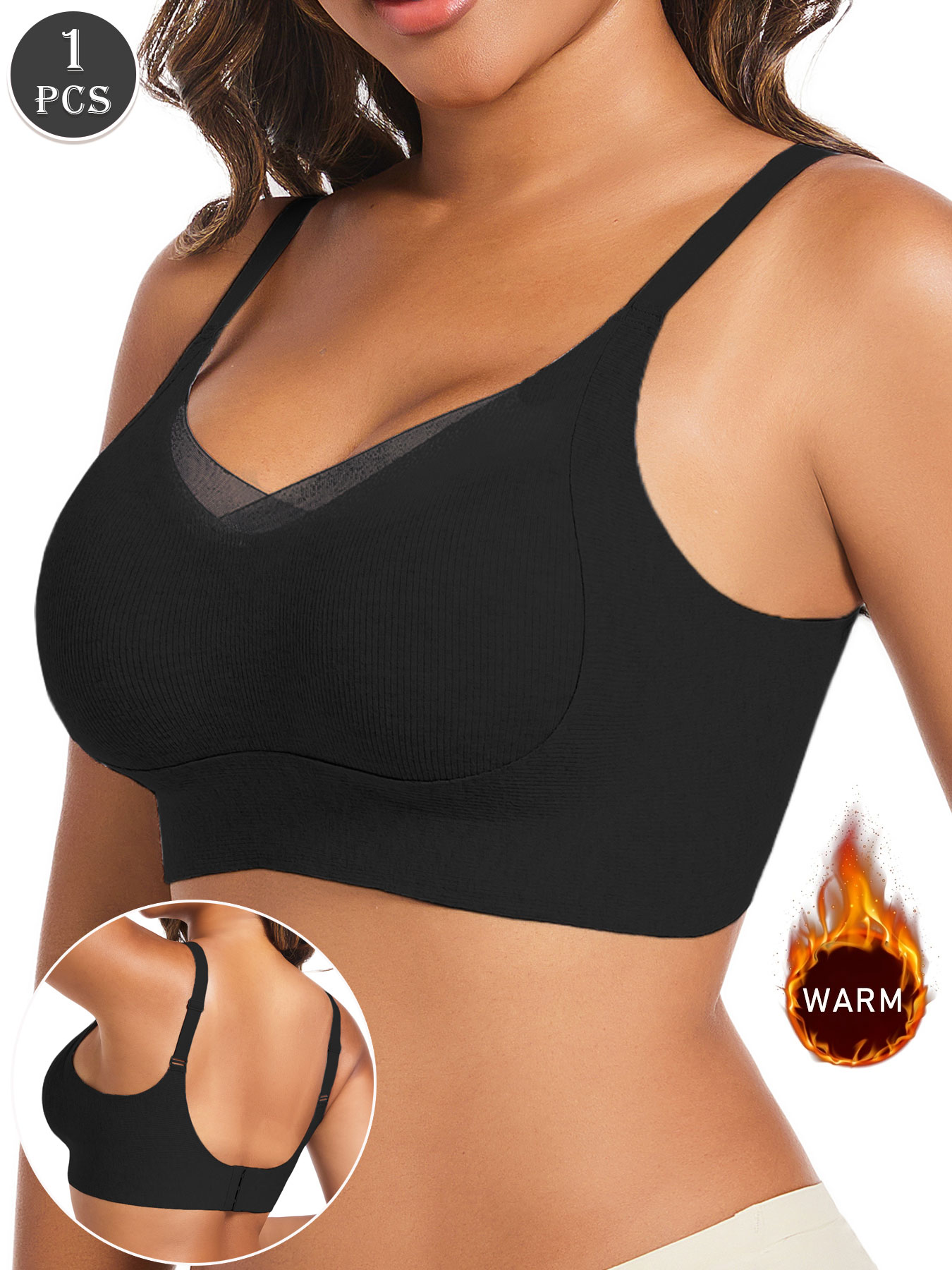1 Stück lässiger schwarzer Pus – Underwire Bra Padded Bewertung und Preis